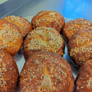 Everything Pretzel Buns – 4-Pack